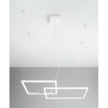 LED viseča svetilka CROSS 6593 CT B - Viseča svetila Alpcom
