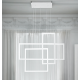 LED viseča svetilka CROSS 6592 CT B - Viseča svetila Alpcom