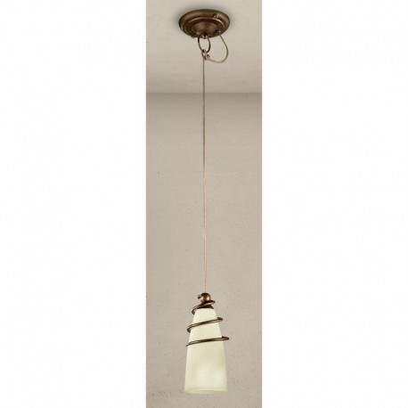 Rustikalna viseča svetilka 4260 / 1S - Alpcom svetila