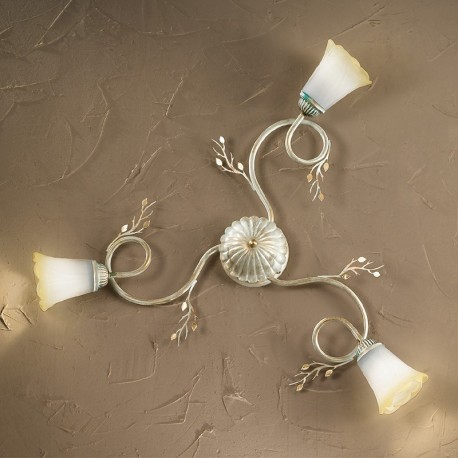 Rustikalna stropna svetilka Elena / PL3 - Stropna svetila Alpcom